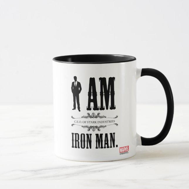 I Am Iron Man Mug (Right)