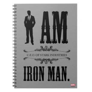 I Am Iron Man Notebook