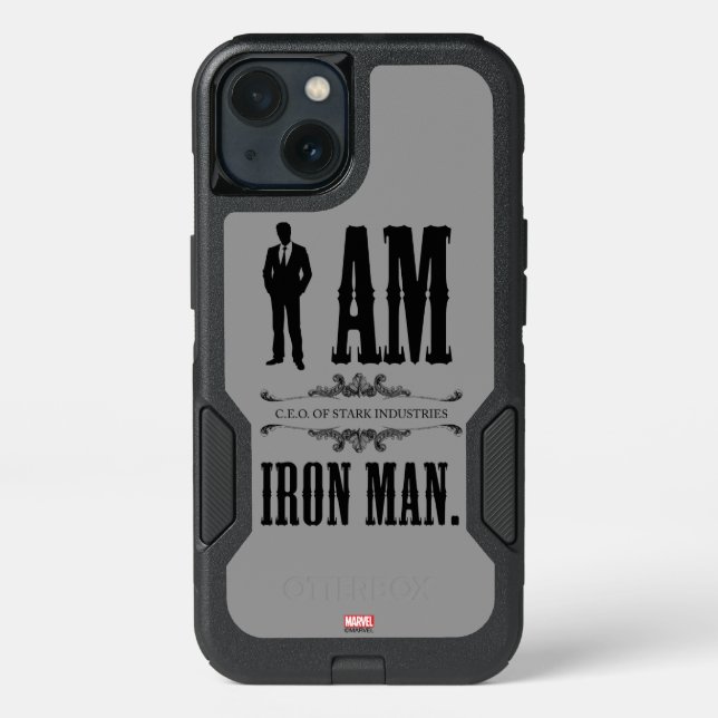 I Am Iron Man Otterbox iPhone Case (Back)