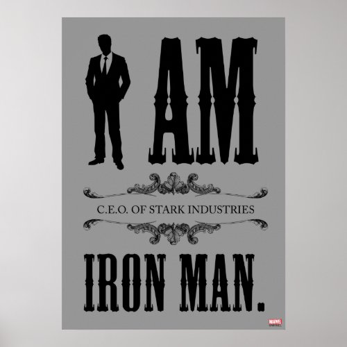 I Am Iron Man Poster