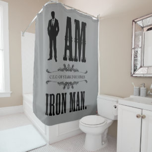 I Am Iron Man Shower Curtain