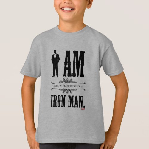 I Am Iron Man T_Shirt