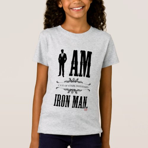 I Am Iron Man T_Shirt