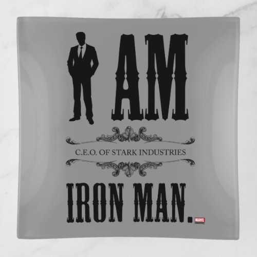 I Am Iron Man Trinket Tray