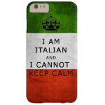 I Am Italian And I Cannot Keep Calm Phone Case at Zazzle