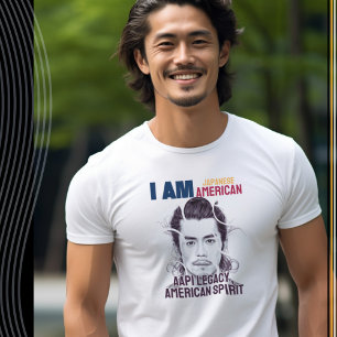 I am Japanese American (Man) - AAPI Heritage Day T-Shirt