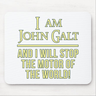 I Am John Galt Mouse Pad