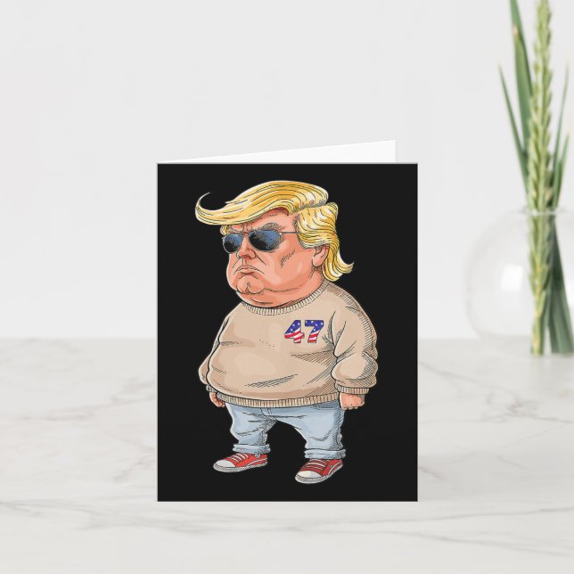 I Am Just A Chill Guy - Funny Chill Guy Meme Trump Card (Front)