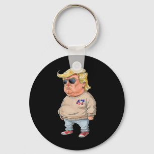 I Am Just A Chill Guy - Funny Chill Guy Meme Trump Keychain