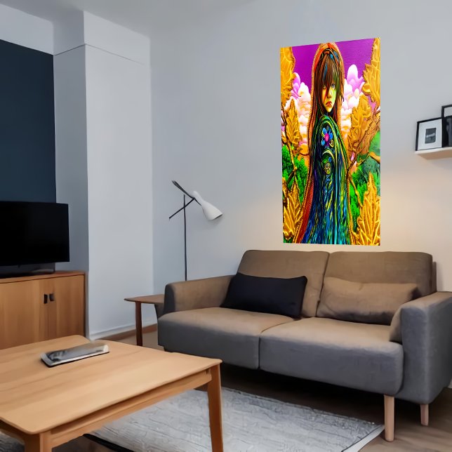 I am just a sad to day | AI Art Poster (Creator Uploaded)