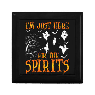 I AM JUST HERE FOR THE SPIRITS Halloween 2021SHIRT Gift Box