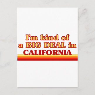 I am kind of a BIG DEAL on California Postcard
