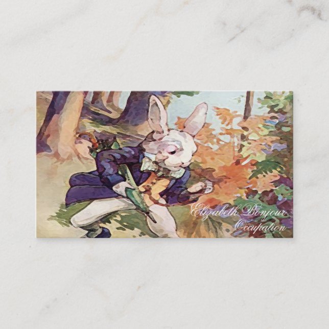 I am late ! ~ Business Cards (Front)