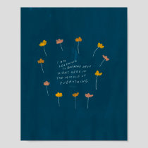 "I am learning to breathe deep.." Poster