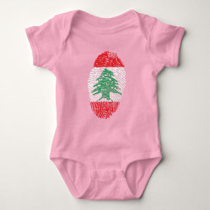 I Am Lebanese Baby Bodysuit