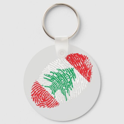 I Am Lebanese Keychain