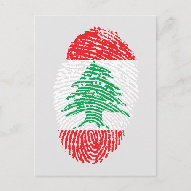 I Am Lebanese Postcard (Front)