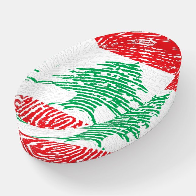 I Am Lebanese Postcard Paperweight (Angled)