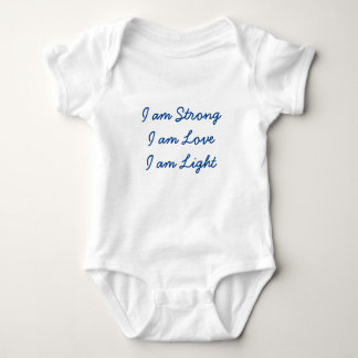 I am Light Baby bodysuit
