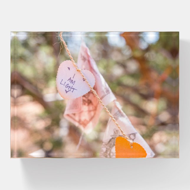 I Am Light Paperweight (Front)