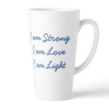 I am Light tall mug