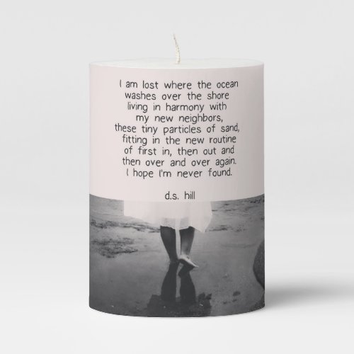 I am Lost poem on candle