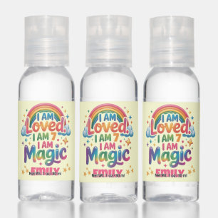 I Am Loved I Am Magic Birthday Girl Affirmation Hand Sanitizer