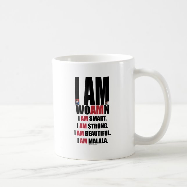 I AM MALALA COFFEE MUG (Right)
