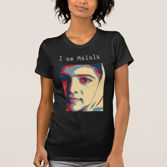 I am Malala shirt (Front)