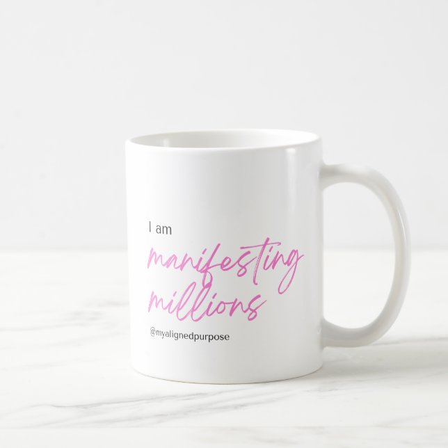 I am manifesting millions_Classic Coffee Mug (Right)