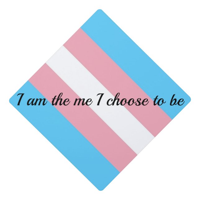 I am ME Graduation Cap Topper (Front)