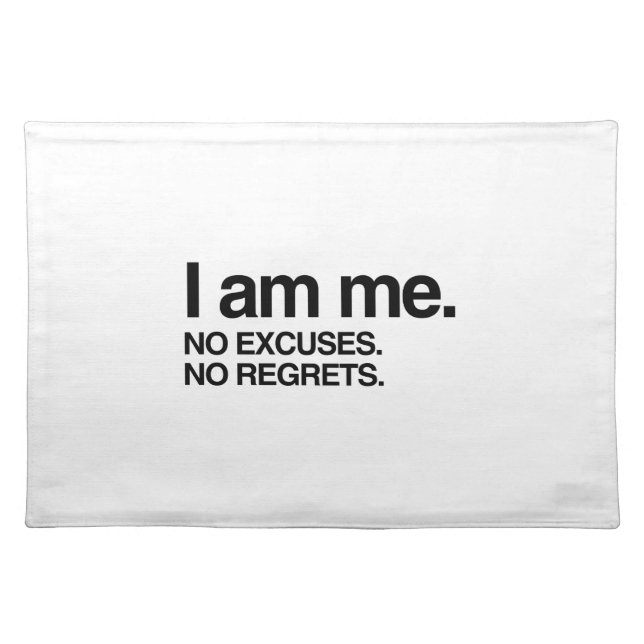 I AM ME PLACEMAT (Front)
