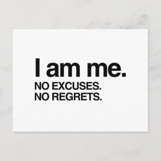 I AM ME POSTCARD