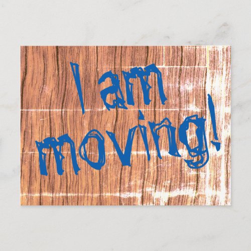 I am moving Change_of_Address Postcard