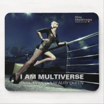 I AM MULTIVERSE - Miss Multiverse France Mousepad