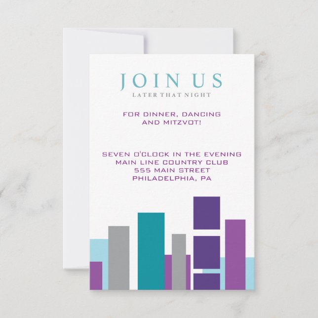 I AM MY BELOVED'S Jewish Wedding Party Card (Front)