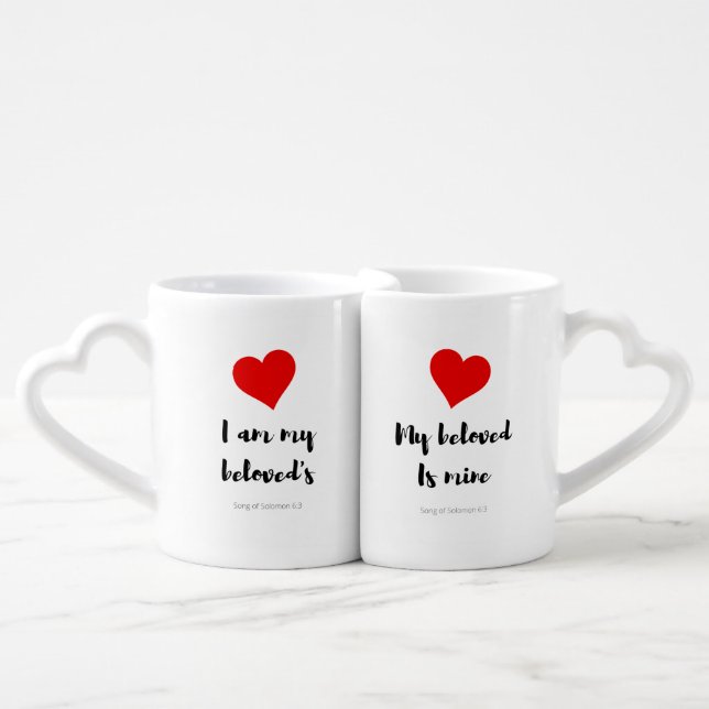 I am my beloved's lovers' mugs (Front Nesting)