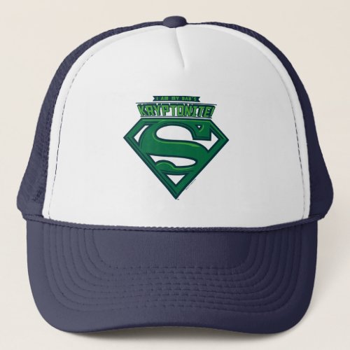 I Am My Dads Kryptonite Trucker Hat