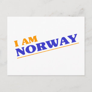 I am Norway Postcard