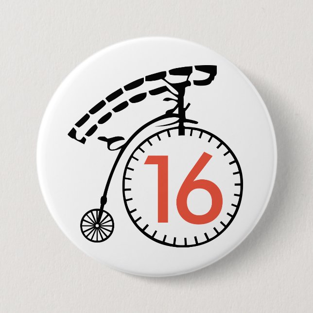 I am not a number. button (Front)
