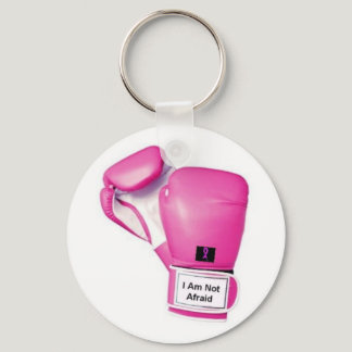 I Am Not Afraid Gloves Keychain