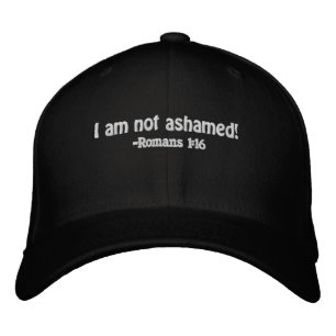 I am not ashamed Customize it Embroidered Baseball Cap