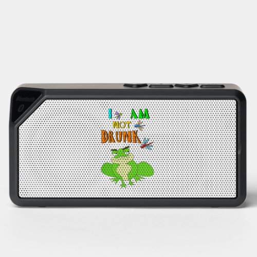 I Am Not Drunk Frogs October Dragonfly Oktoberfest Bluetooth Speaker