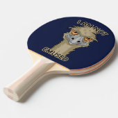 I Am Not Emused Funny Emu Pun Ping Pong Paddle (Front Angle)