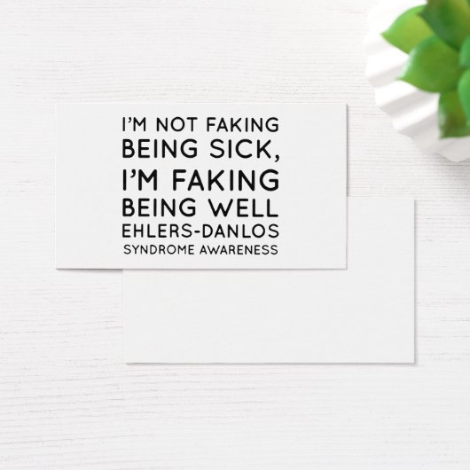 I am not faking being sick I am faking being well (Desk)