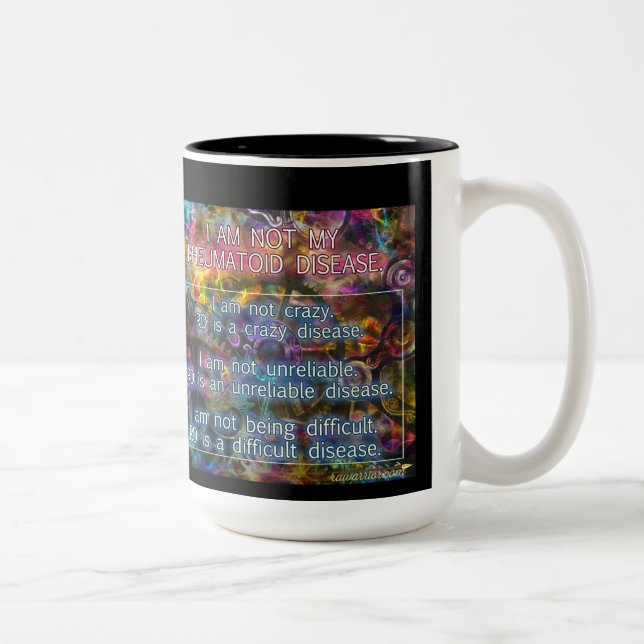 I am not my rheumatoid disease mug (Right)