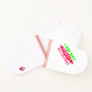 I am not perfect But I am a unique Notebook