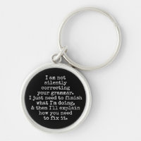 I Am Not Silently Correcting Your Grammar, Black