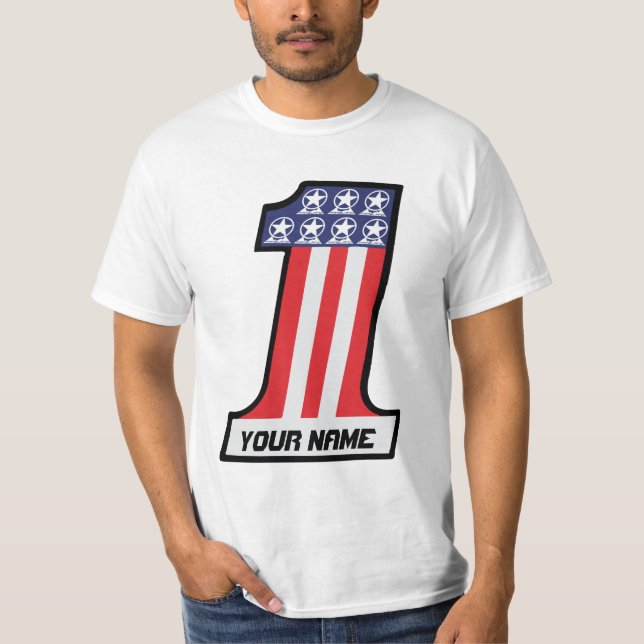 I am Number One #1 - Personalized T-Shirt (Front)