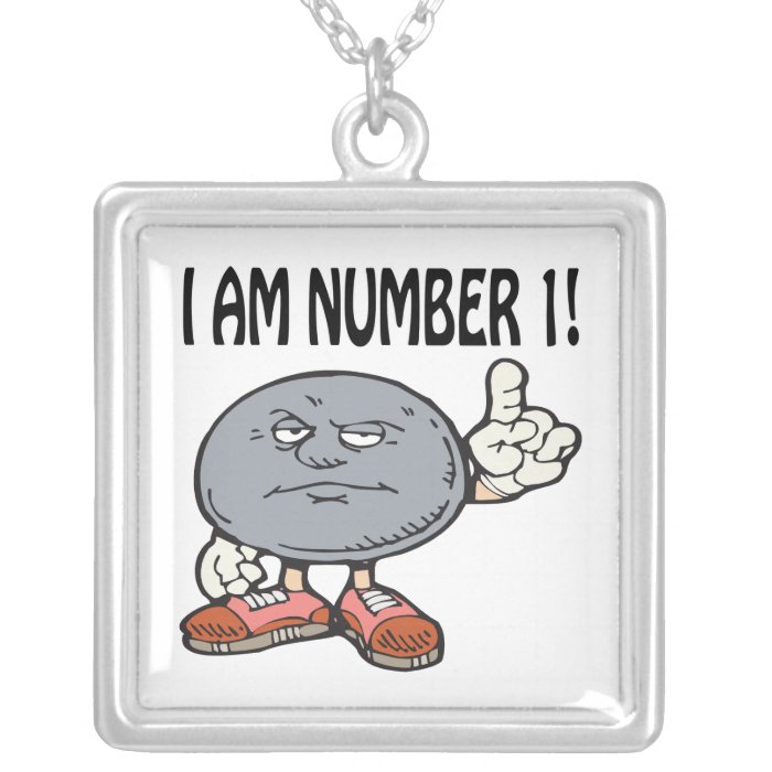 I Am Number One Custom Necklace